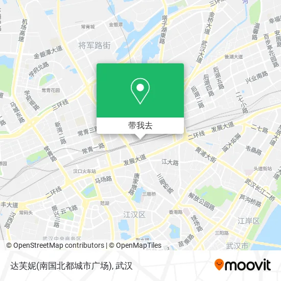 达芙妮(南国北都城市广场)地图