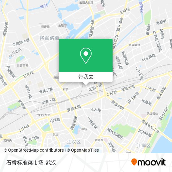 石桥标准菜市场地图