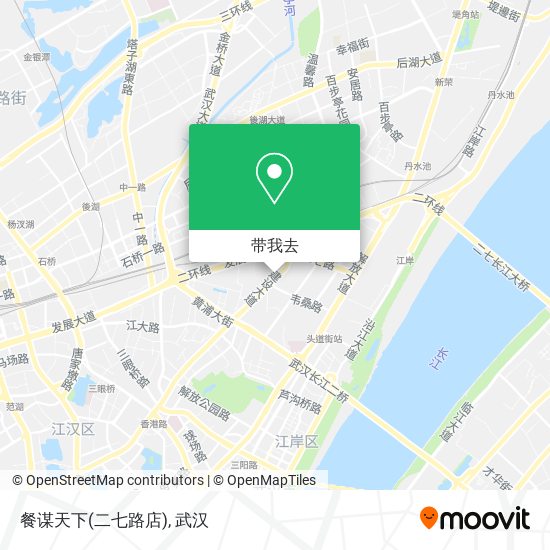 餐谋天下(二七路店)地图