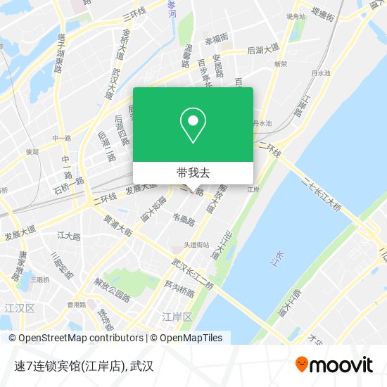 速7连锁宾馆(江岸店)地图