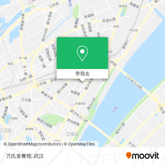 万氏发餐馆地图