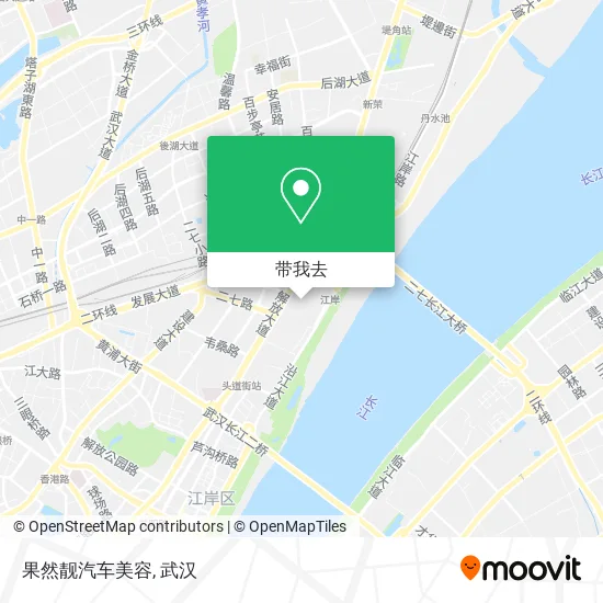 果然靓汽车美容地图