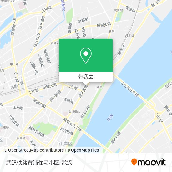 武汉铁路黄浦住宅小区地图