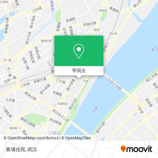 黄埔佳苑地图