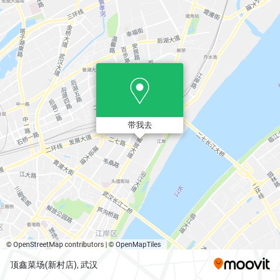 顶鑫菜场(新村店)地图