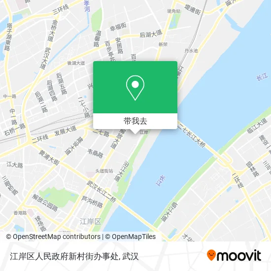 江岸区人民政府新村街办事处地图