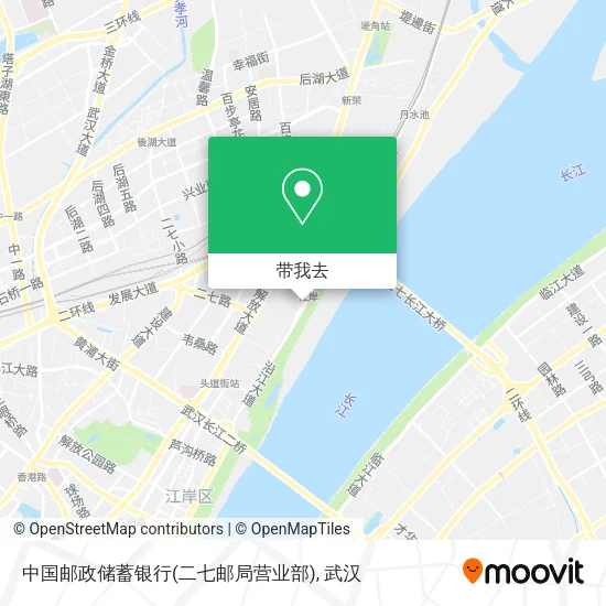 中国邮政储蓄银行(二七邮局营业部)地图