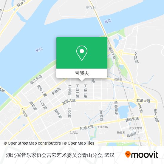 湖北省音乐家协会吉它艺术委员会青山分会地图