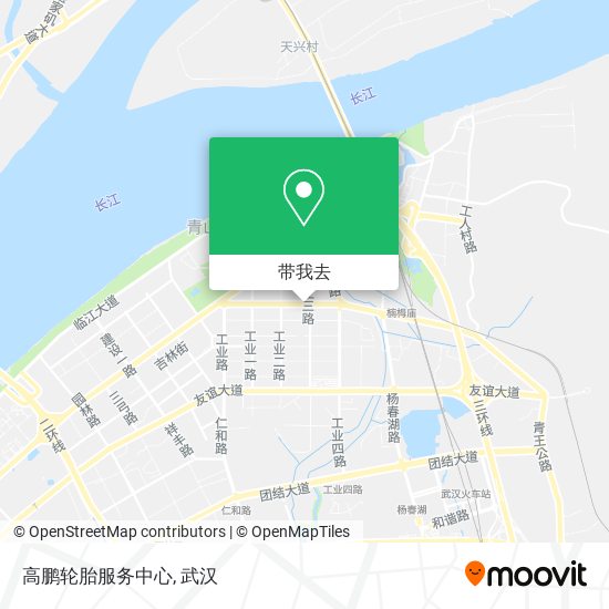 高鹏轮胎服务中心地图