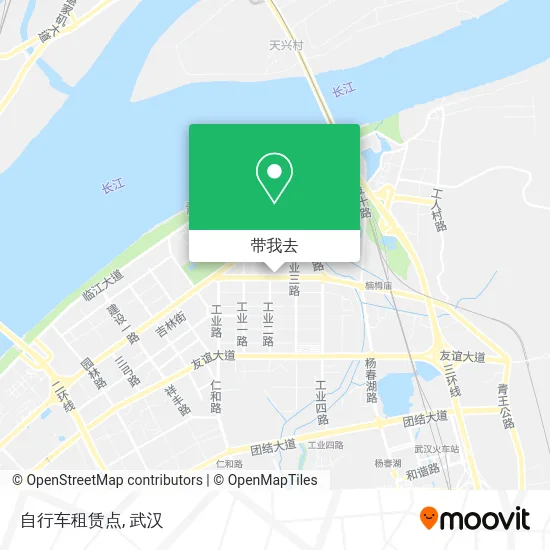 自行车租赁点地图