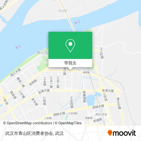武汉市青山区消费者协会地图