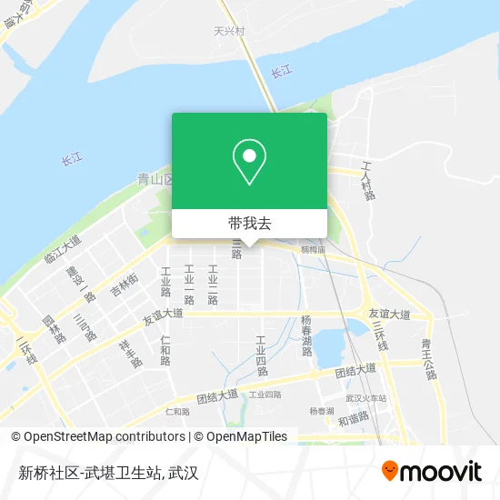 新桥社区-武堪卫生站地图