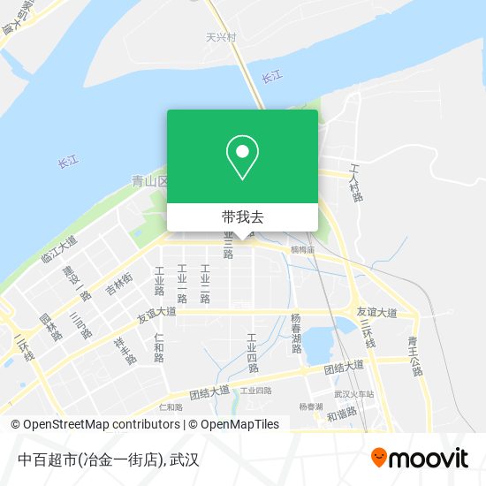 中百超市(冶金一街店)地图