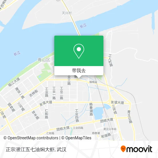 正宗潜江五七油焖大虾地图