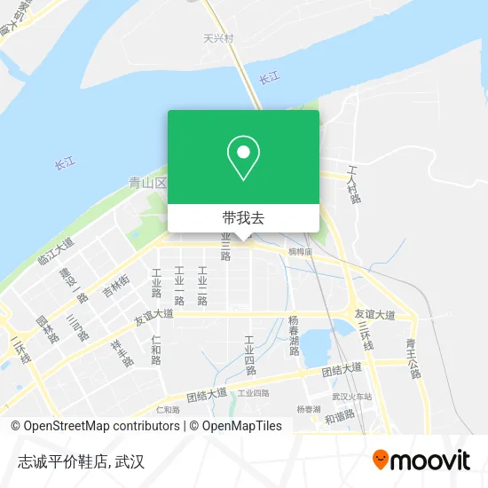 志诚平价鞋店地图