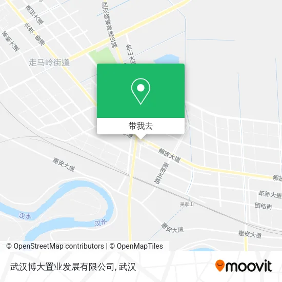 武汉博大置业发展有限公司地图
