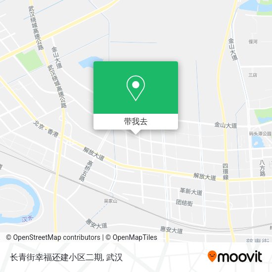 长青街幸福还建小区二期地图