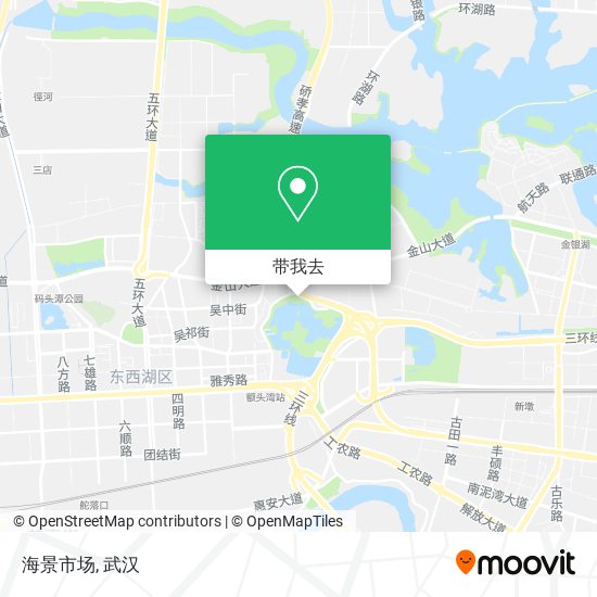 海景市场地图