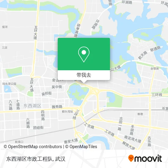 东西湖区市政工程队地图