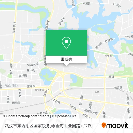 武汉市东西湖区国家税务局(金海工业园路)地图