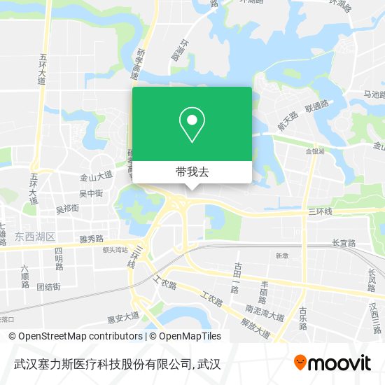 武汉塞力斯医疗科技股份有限公司地图