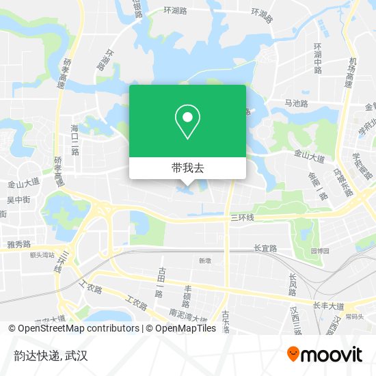韵达快递地图