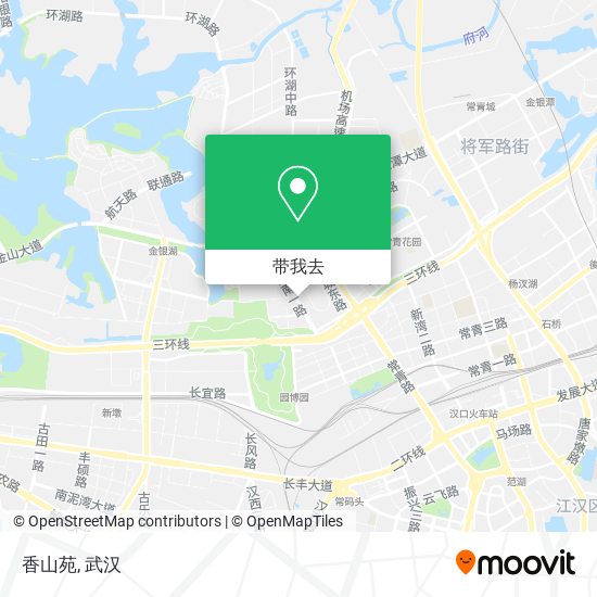 香山苑地图