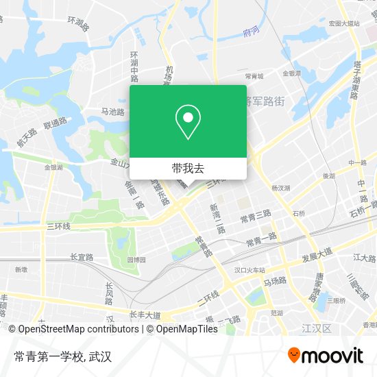 常青第一学校地图