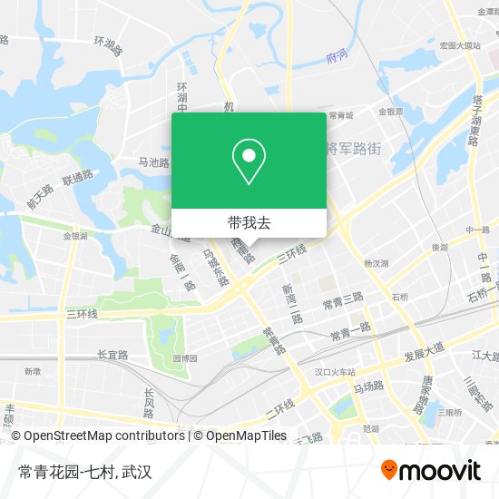 常青花园-七村地图