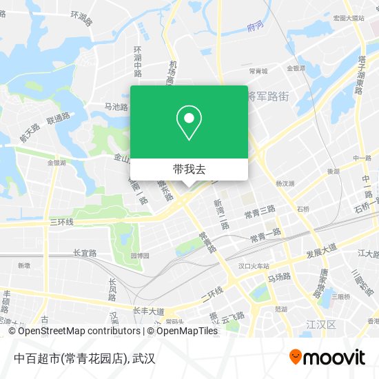 中百超市(常青花园店)地图