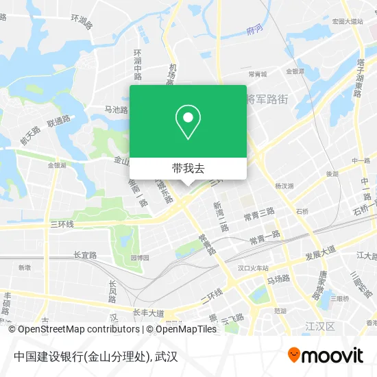 中国建设银行(金山分理处)地图