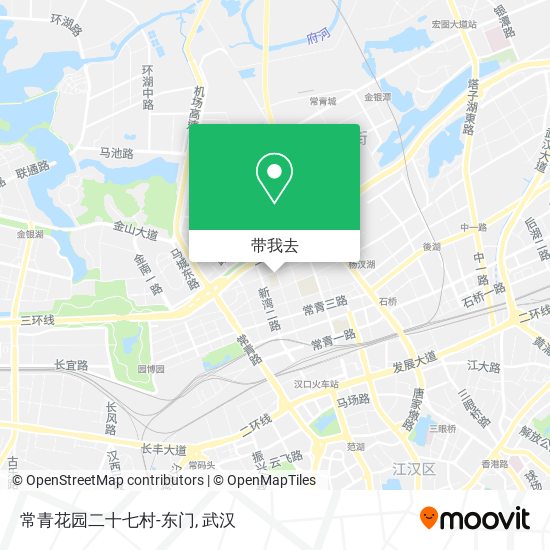 常青花园二十七村-东门地图
