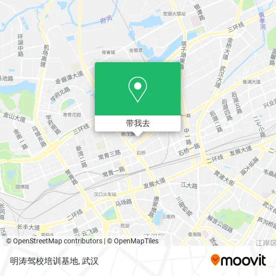 明涛驾校培训基地地图