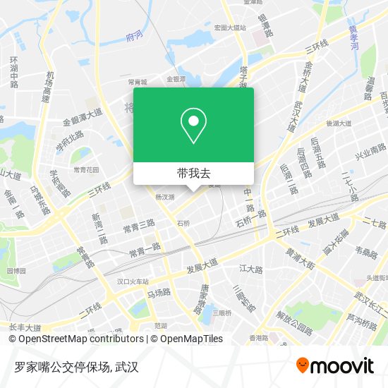 罗家嘴公交停保场地图