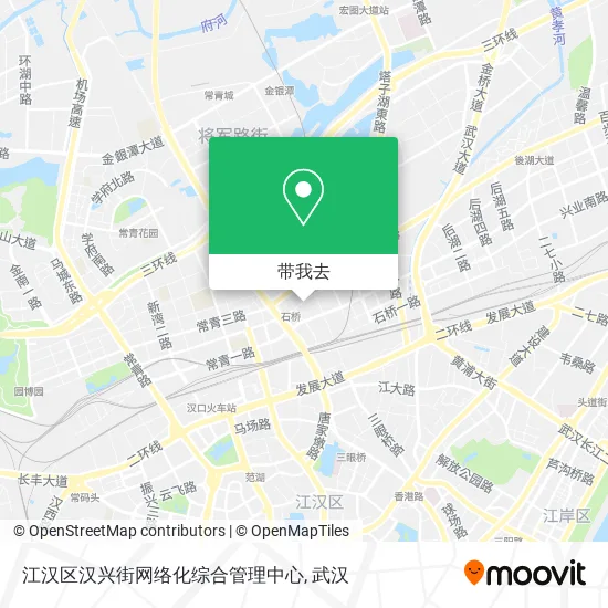 江汉区汉兴街网络化综合管理中心地图