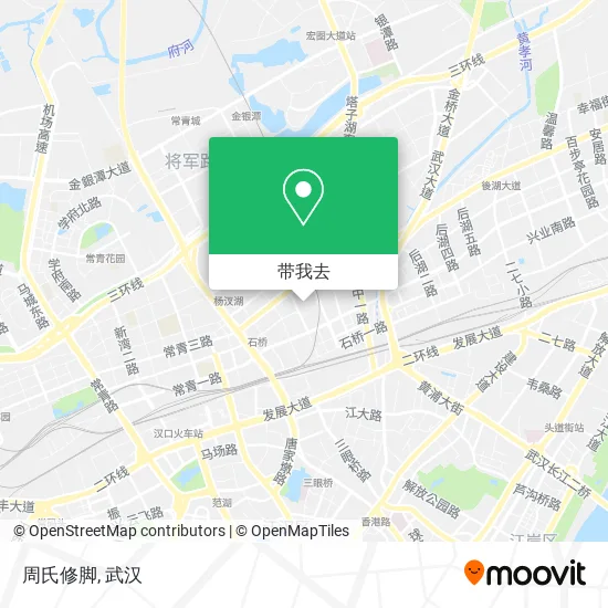 周氏修脚地图