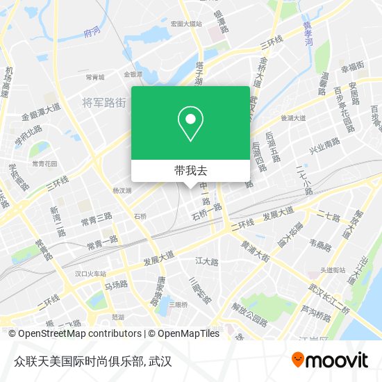众联天美国际时尚俱乐部地图