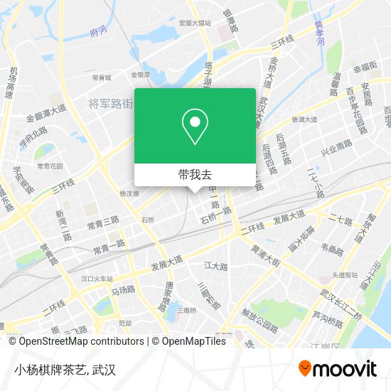 小杨棋牌茶艺地图