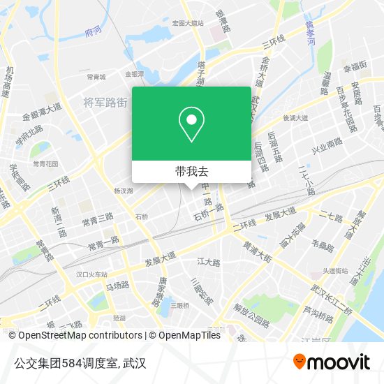 公交集团584调度室地图