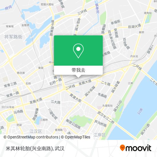 米其林轮胎(兴业南路)地图