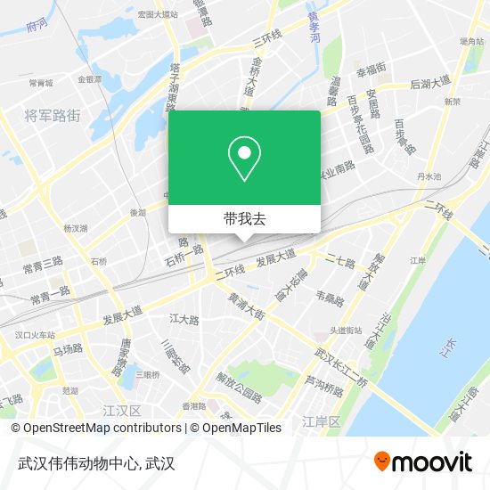 武汉伟伟动物中心地图