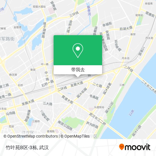 竹叶苑B区-3栋地图