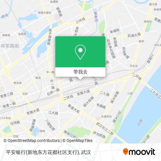 平安银行(新地东方花都社区支行)地图