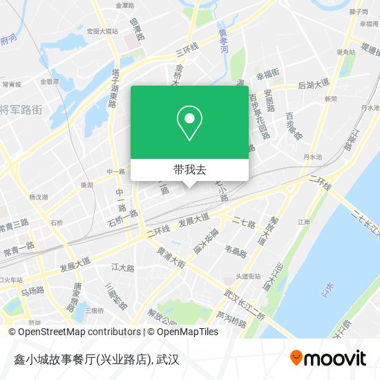 鑫小城故事餐厅(兴业路店)地图