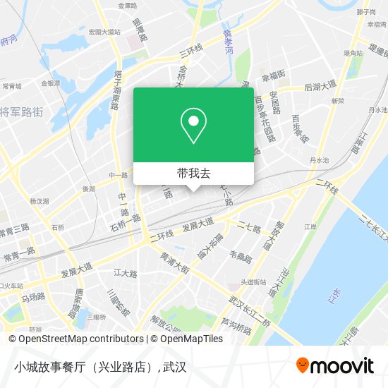 小城故事餐厅（兴业路店）地图