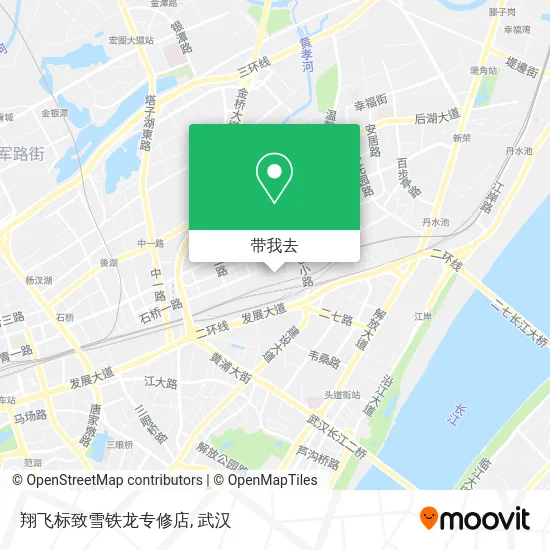 翔飞标致雪铁龙专修店地图