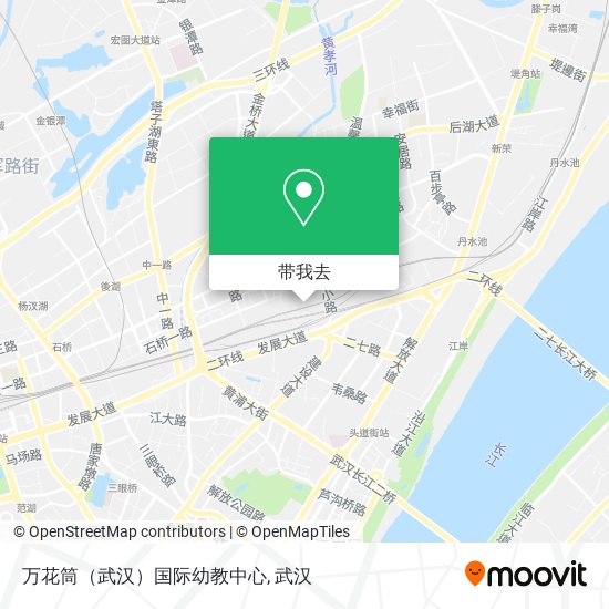 万花筒（武汉）国际幼教中心地图