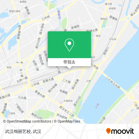 武汉绚丽艺校地图