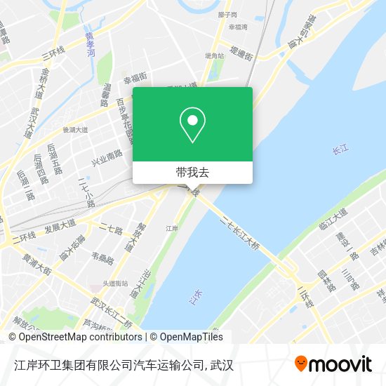 江岸环卫集团有限公司汽车运输公司地图
