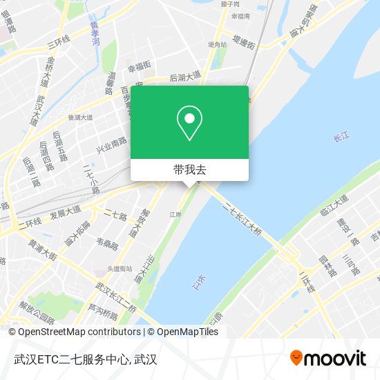 武汉ETC二七服务中心地图